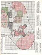 Schema punto croce Mosaico 1d