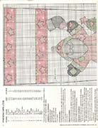 Schema punto croce Mosaico 1e