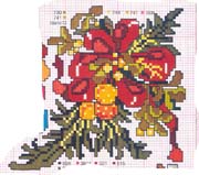 Schema punto croce natale