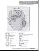 Schema punto croce Omini Angelici 7