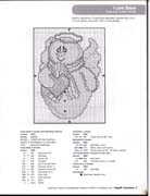 Schema punto croce Omini Angelici 9