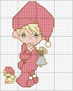 Schema punto croce precious moments 12