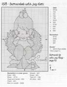 Schema punto croce precious moments 5