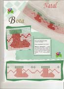 Schema punto croce spunti natalizi