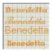Schema nome Benedetta 3
