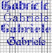 Schema nome Gabriele 2