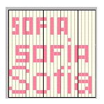 Schema nome Sofia meg 25 quadratini