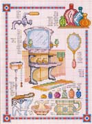 Schema punto croce Bagno 2