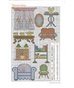 Schema punto croce Oggetti