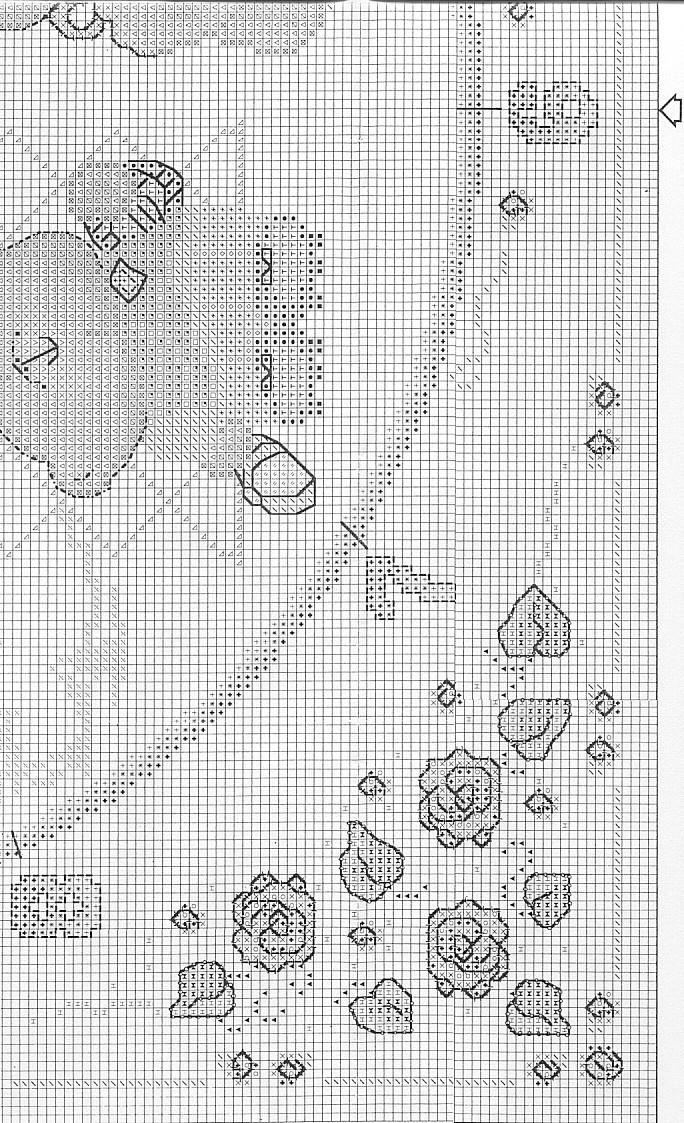 Schema punto croce Orologio Forever 1g