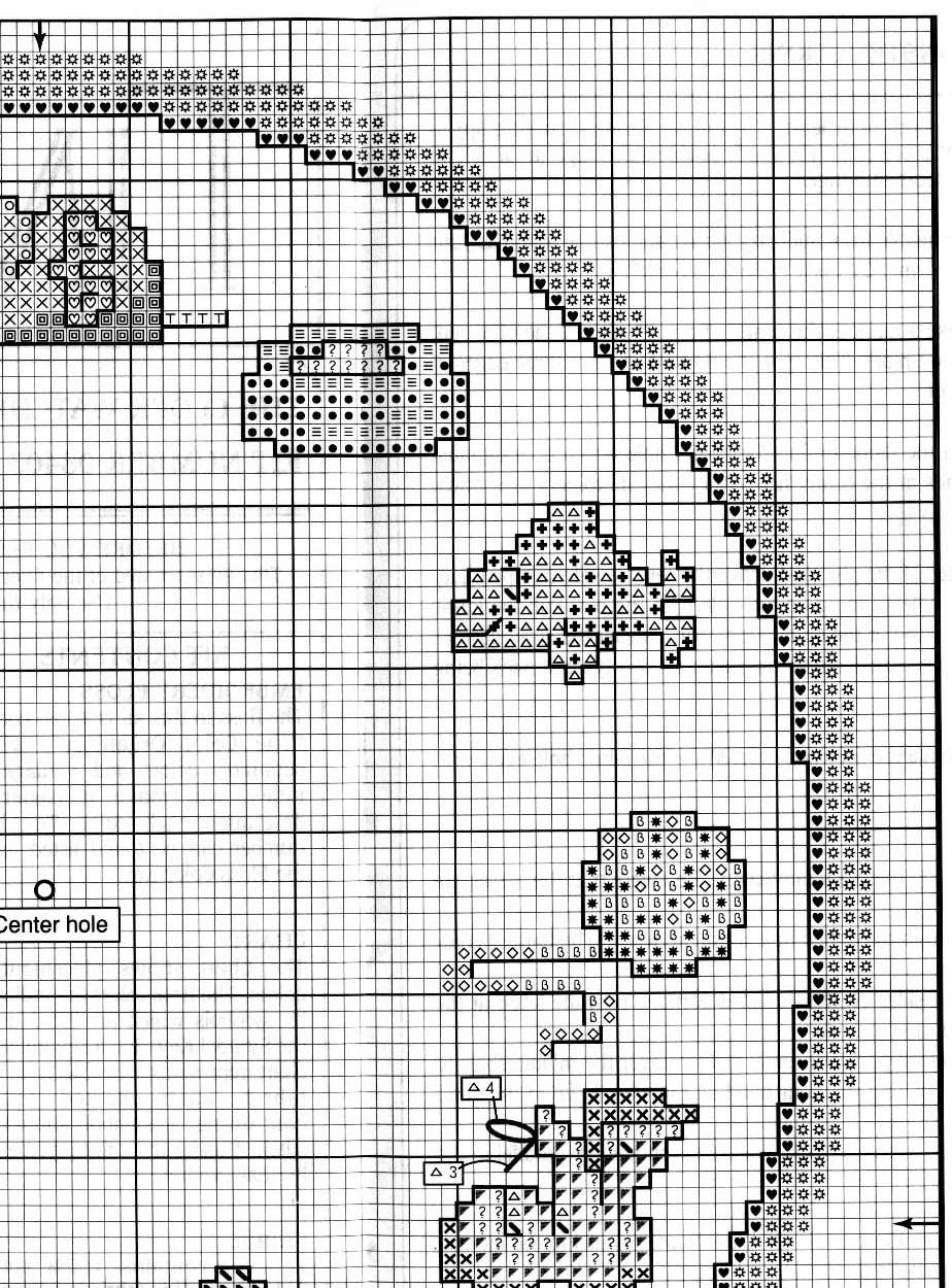 Schema punto croce Orologio Gatto Curiosone 1c