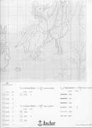 Schema punto croce Beatrix Potter Clock 8