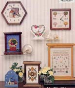 Schema punto croce Orologi Country 1