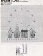 Schema punto croce Orologi Country 7h