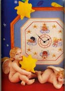 Schema punto croce Orologio Angioletti 4a