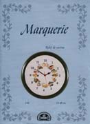 Schema punto croce Orologio Cibo A