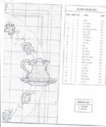 Schema punto croce Orologio Cucina 2d