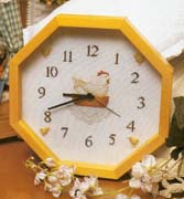 Schema punto croce Orologio Gallica Cova1