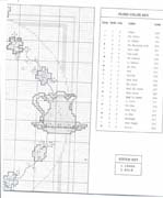 Schema punto croce Orologio Ora Te3