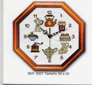 Schema punto croce Orologio Utensili A