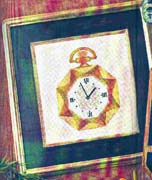 Schema punto croce Reloj De Bolsillo3