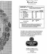 Schema punto croce Round Clock2