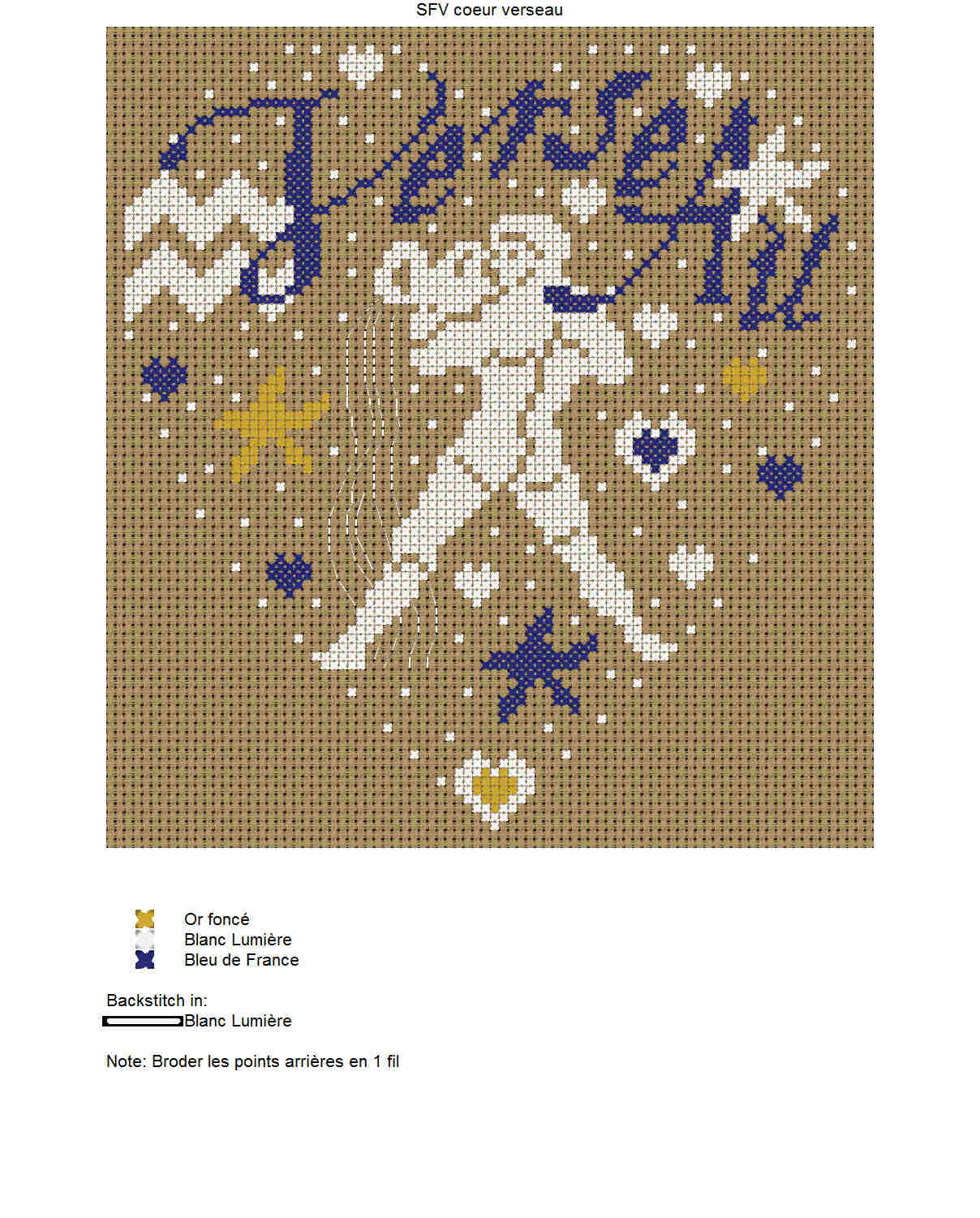 Schema punto croce Acquario-3