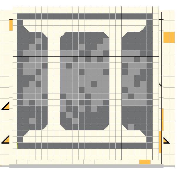 Schema punto croce Gemelli-6