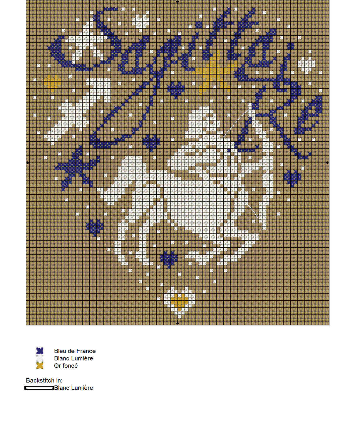 Schema punto croce Sagittario-3