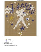 Schema punto croce Acquario-3