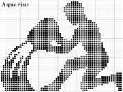 Schema punto croce Acquario-5