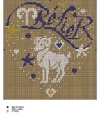 Schema punto croce Ariete-3