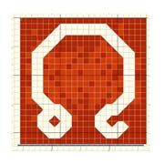 Schema punto croce Leone-6