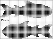 Schema punto croce Pesci-5