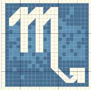 Schema punto croce Scorpione-6