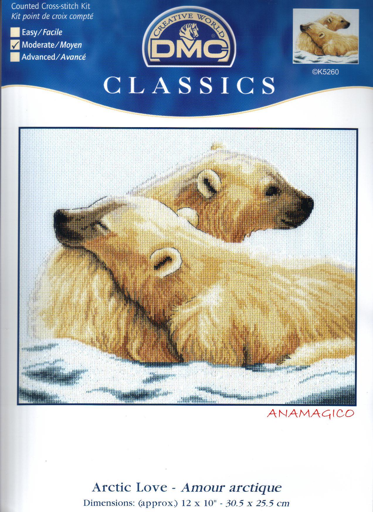 Schema punto croce Arctic Love 1