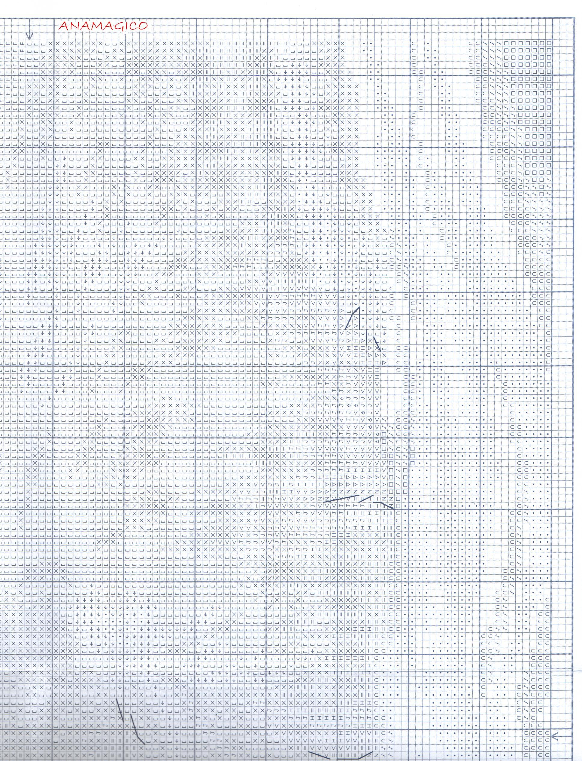 Schema punto croce Arctic Love 5