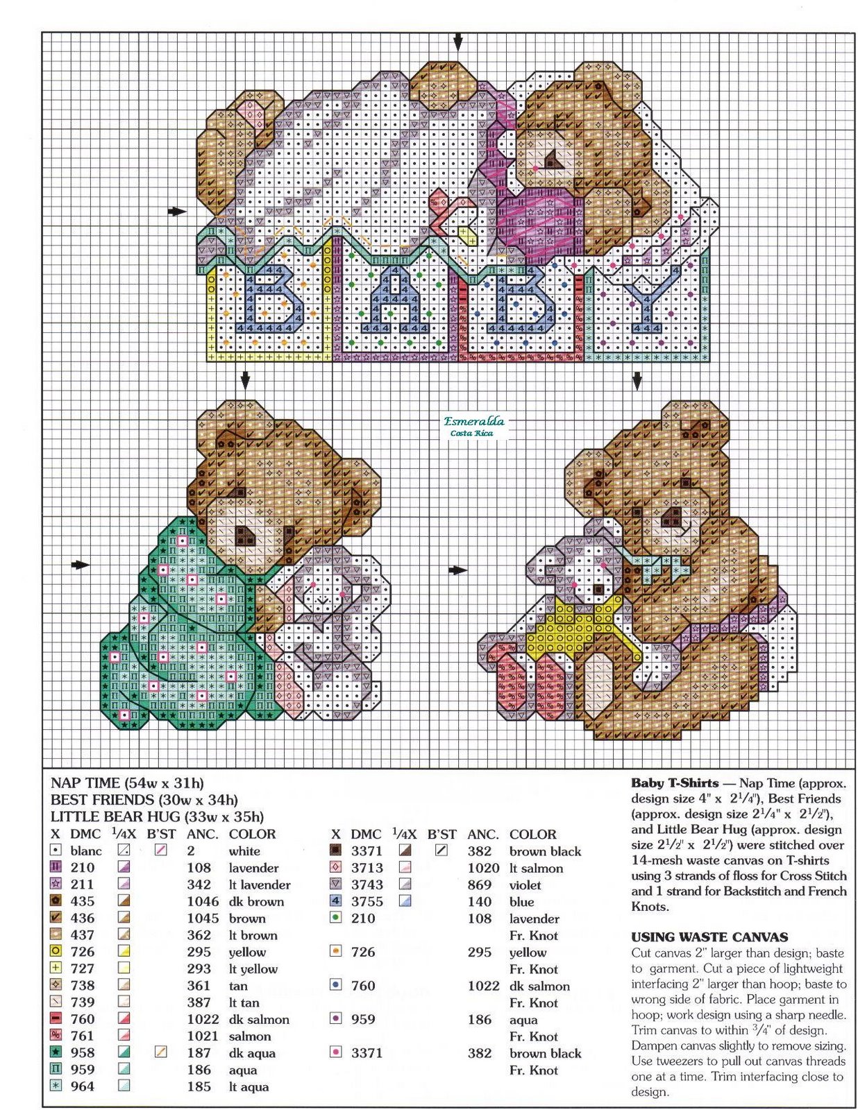 Schema punto croce Baby Is Love 7