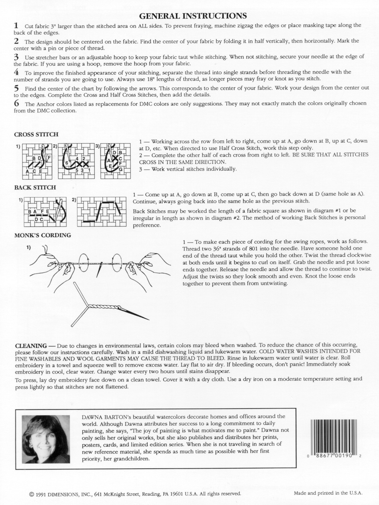 Schema punto croce Backyard Swing 4