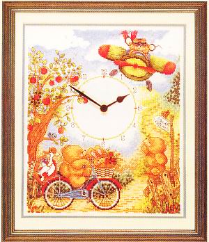 Schema punto croce Clock 1