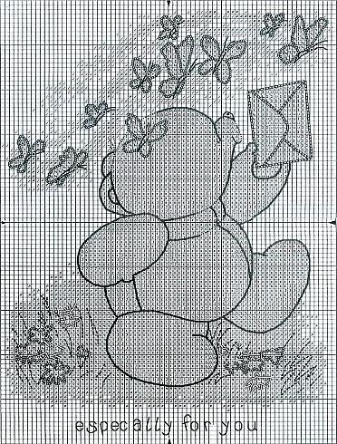 Schema punto croce Especially For You 3