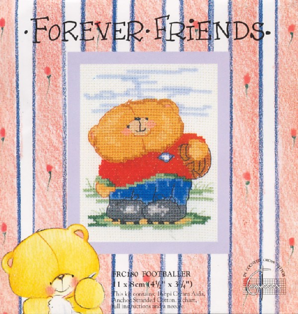 Schema punto croce Footballer 1