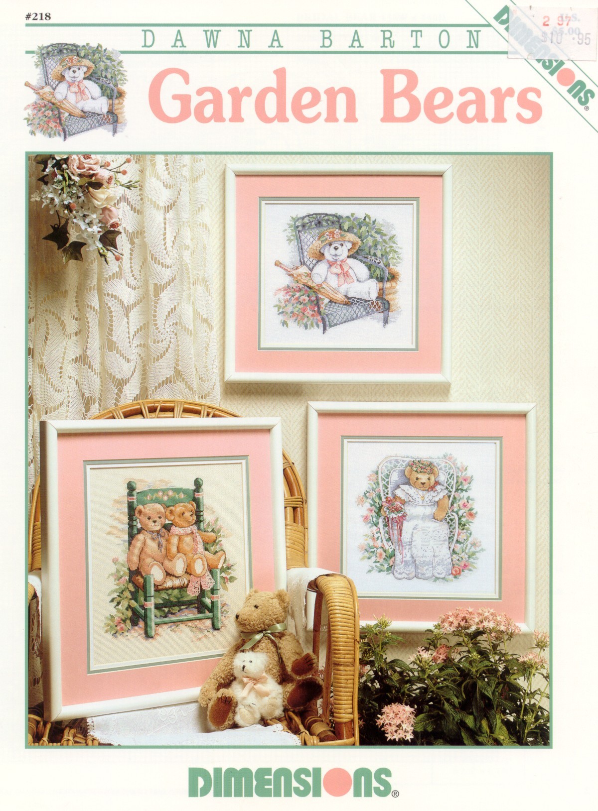 Schema punto croce Garden Bears 1