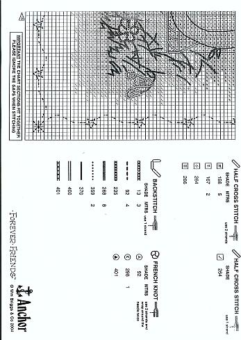 Schema punto croce Garden Swing 9