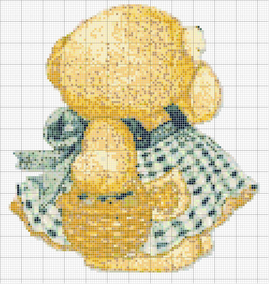 Schema punto croce Girl