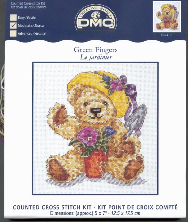 Schema punto croce Green Fingers 1