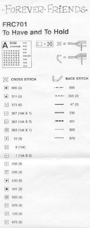 Schema punto croce Have And Hold 10