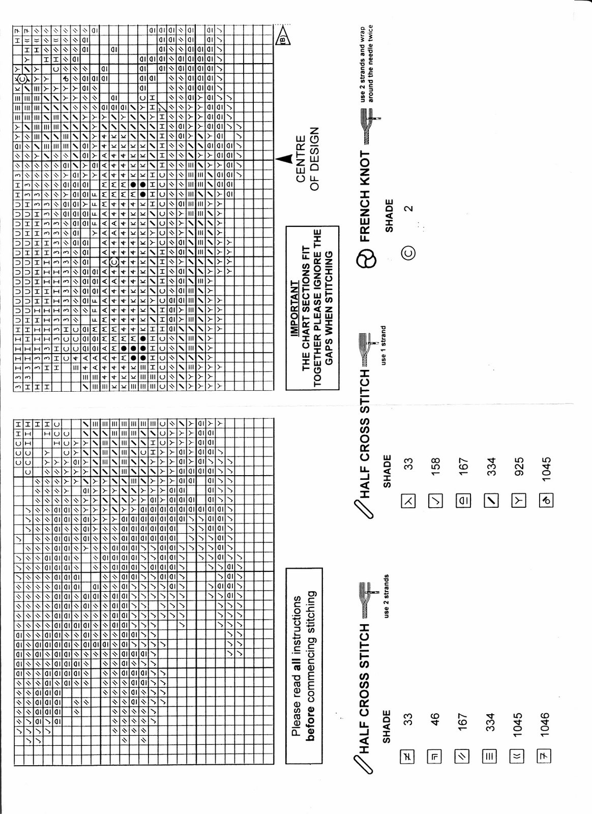 Schema punto croce Ice Skating 7