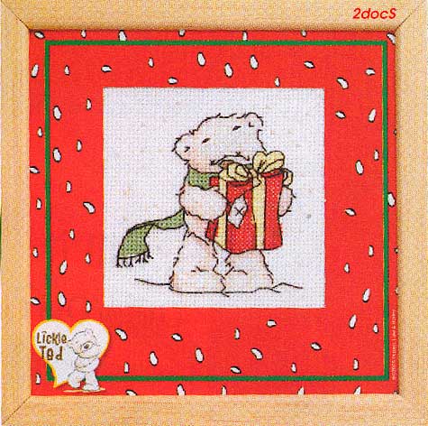 Schema punto croce Lickle Christmas 1