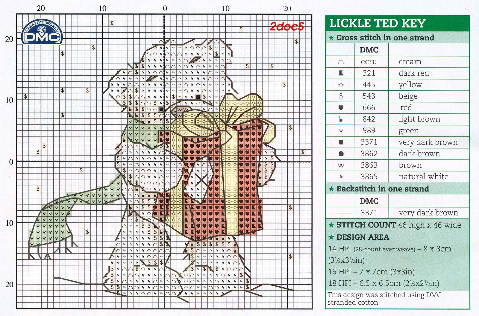 Schema punto croce Lickle Christmas 2